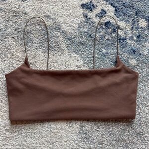 Joah Brown Corded Smoothing bra/cami - light brown - size s/m